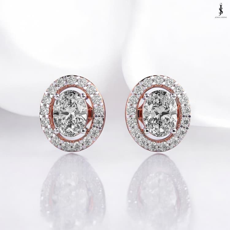 The Adya Oval Earring